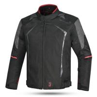 Dimox Мотокуртка текстиль Horizon Mens Black/Red в Липецке