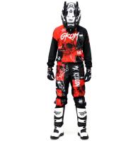 Grom Штаны кроссовые MX Religion red в Липецке