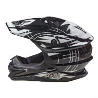 AiM Шлем кроссовый JK803S White/Black в Липецке
