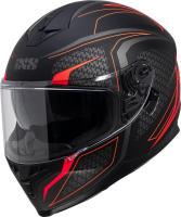 IXS Шлем интеграл HX 1100 2.4 Черный/Матовый/Красный в Липецке