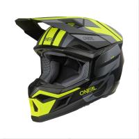 Oneal Кроссовый шлем 3Series Ride V.25 черный/желтый в Липецке