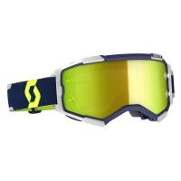 Scott Очки кроссовые Fury blue/grey yellow chrome works в Липецке