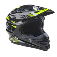 AiM Шлем кроссовый JK803S Yellow/Black в Липецке
