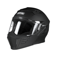 Simpson Шлем модуляр Darksome Matt Black в Липецке