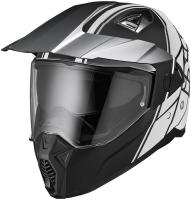 IXS Шлем IXS 208 2.0 Черно-Белый Матовый в Липецке