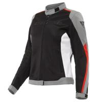 Dainese Куртка Hydra Flux 2 Air Lady D-Dry Black/Charcoal-Gray/Lava-Red в Липецке