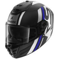 Shark Шлем Spartan RS Carbon Shawn Mat Black/Blue/Silver в Липецке