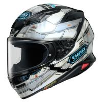 Shoei Мотошлем NXR 2 Fortress серо-черно-голубой в Липецке