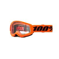 100% Очки подростковые Strata 2 Junior Neon Orange / Clear в Липецке