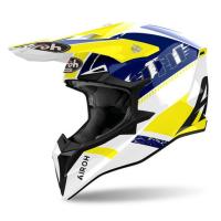 Airoh Мотошлем Wraaap Feel Yellow/Blue Gloss в Липецке