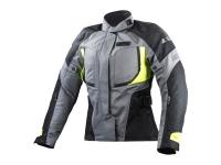 LS2 Мотокуртка женская Phase Lady Jacket серо-чёрно-жёлтый в Липецке