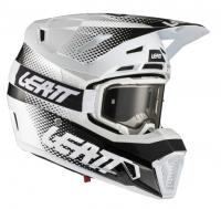 Leatt Шлем кроссовый Kit Moto 7.5 V22 White в Липецке