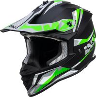 IXS шлем кроссовый 362 2.0 Черно-зеленый-белый в Липецке
