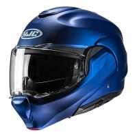HJC Шлем F100 Semi Flat Metallic Blue в Липецке