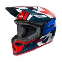 Oneal Кроссовый шлем 3Series Ride V.25 синий/белый в Липецке