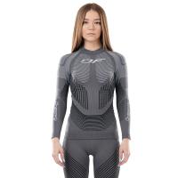 Dragonfly Термофутболка DF 3DThermo Grey с длинным рукавом Woman в Липецке