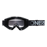 Oneal Маска кроссовая B-Zero V.22, черная оправа, прозрачная линза в Липецке