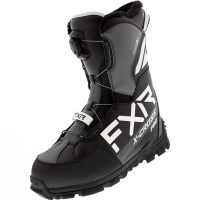 FXR Ботинки снегоходные X-Cross Pro BOA с утеплителем Black/White в Липецке