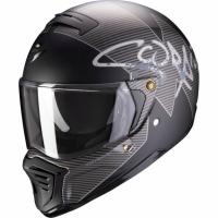 Scorpion Exo Мотошлем HX1 Taktic Матовый Черный/Серый/Белый в Липецке
