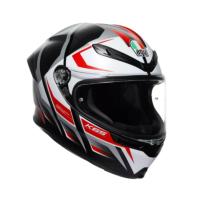 AGV Шлем K6 S 2206 Karve Matt Black/White/Red в Липецке