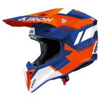 Airoh Шлем Wraaap Vision Orange-Blue Gloss в Липецке