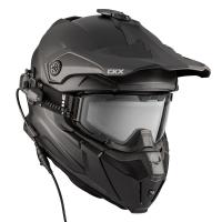 CKX Шлем кроссовый с маской Titan Solid Черный/Матовый в Липецке