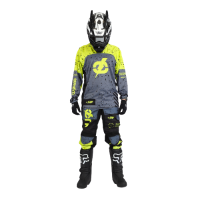 Grom Штаны кроссовые Fragment Neongrey в Липецке