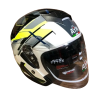 AiM Шлем JK526 Yellow/Grey/White в Липецке