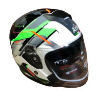 AiM Шлем JK526 Fluo-Green/White/Black в Липецке
