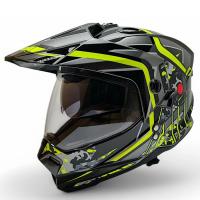 AIM Шлем кросс/эндуро JK802S Yellow/Grey/Black в Липецке
