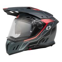 Oneal Шлем кроссовый со стеклом Sierra RS Echo красный/черный в Липецке