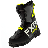 FXR Ботинки снегоходные X-Cross Pro BOA с утеплителем Black/Hi Vis в Липецке