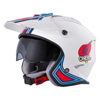 ONEAL Шлем открытый Volt MN1, глянец Белый/красный в Липецке