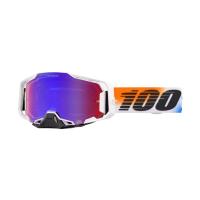 100% Очки Armega Hiper 2025 United / Mirror Red/Blue в Липецке
