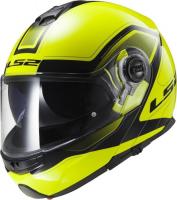 LS2 Мотошлем снегоходный FF325 Strobe Electric Snow Civik Желтый/Черный в Липецке