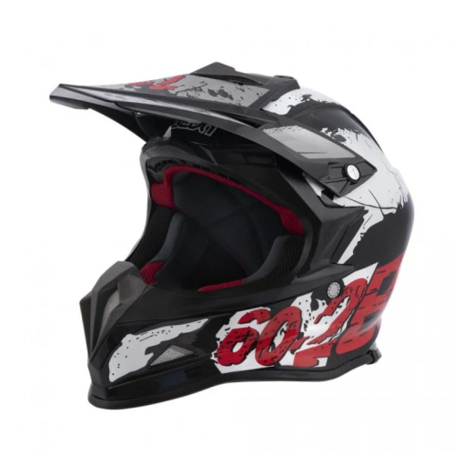 Beon Шлем B-602 Black White Red в Липецке