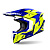 Airoh Шлем Twist 3 Dizzy Blue/Yellow Gloss в Липецке