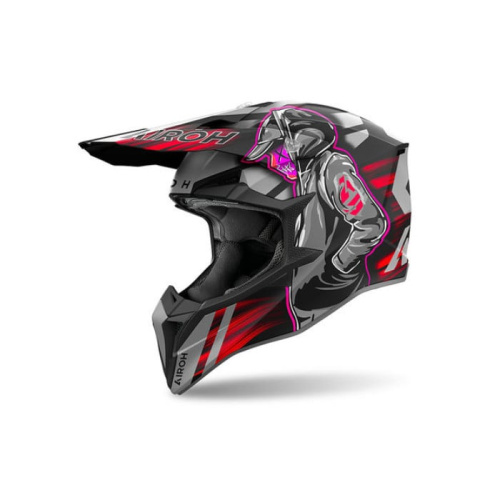 Airoh Шлем Wraaap Cyber Red Matt в Липецке