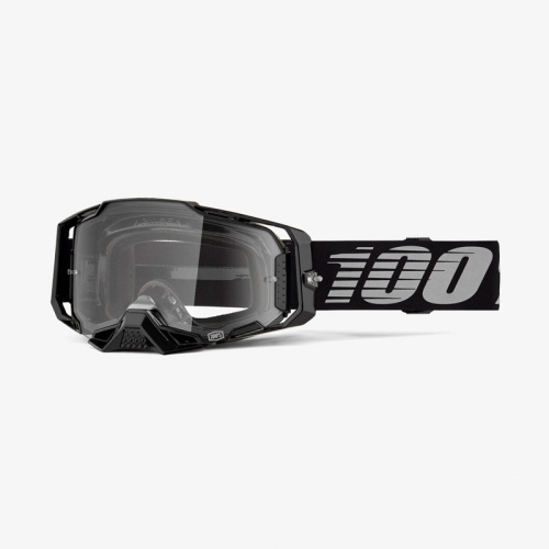 100% Очки Armega Goggle Black / Clear в Липецке