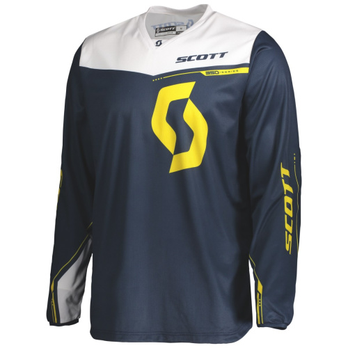 Scott Джерси 350 Dirt blue/yellow в Липецке