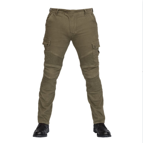MadBull Мотобрюки Cargo JS Stretch Olive в Липецке