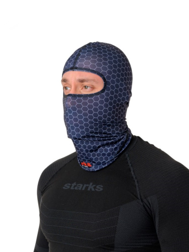 Starks Подшлемник Light Print Moto Черный принт в Липецке
