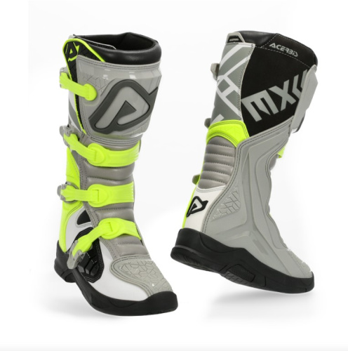 Acerbis Мотоботы кроссовые X-Team Grey/Yellow в Липецке