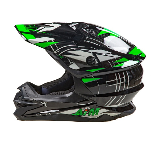 AiM Шлем кроссовый JK803S Green/Black в Липецке