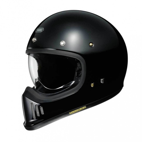Shoei Мотошлем EX-Zero Plain Черный глянцевый в Липецке