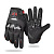 Ones Again Перчатки текст MG07-CF black-red в Липецке