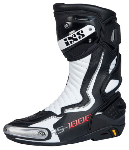 IXS Мотоботы RS-1000 черный/белый в Липецке