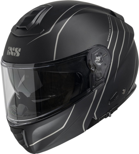 IXS Шлем модуляр iXS460 черный серый матовый в Липецке