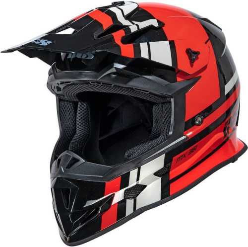IXS Мотошлем iXS361 2.3 Черно-красный в Липецке