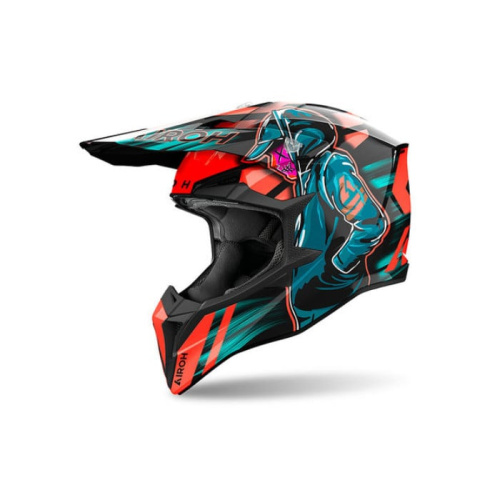 Airoh Шлем Wraaap Cyber Orange Glossy в Липецке